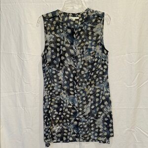CAbi Sleeveless Blouse Size Med